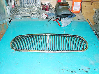 custom MGA grille