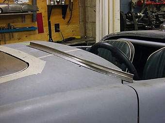 custom formed windscreen fairing