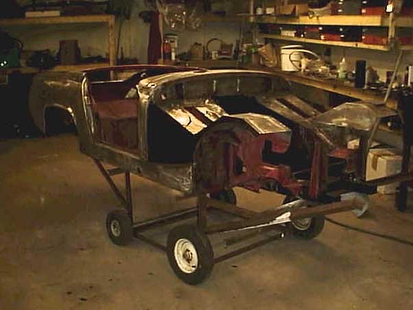 after stripping and bead blasting