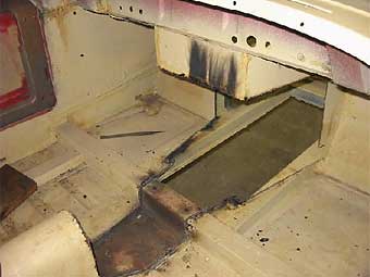 transmission tunnel removal