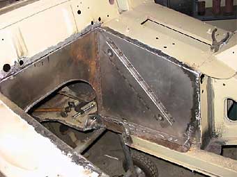 battery shelf removal