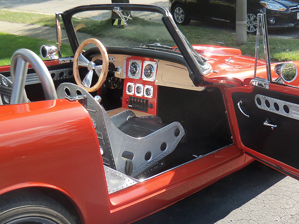 Complete hand-built custom interior.