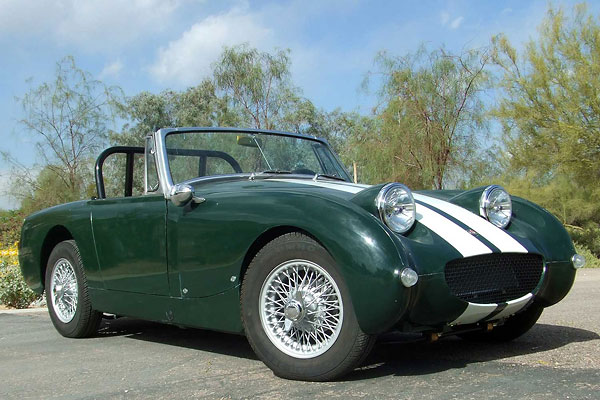 Bob Chartier's turbocharged Mazda-powered 1965 Austin Healey Sprite