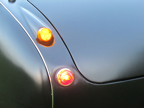 LED brake lights.