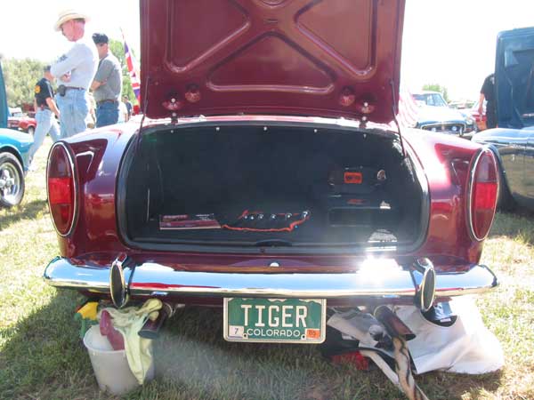 Sunbeam Tiger tool kit