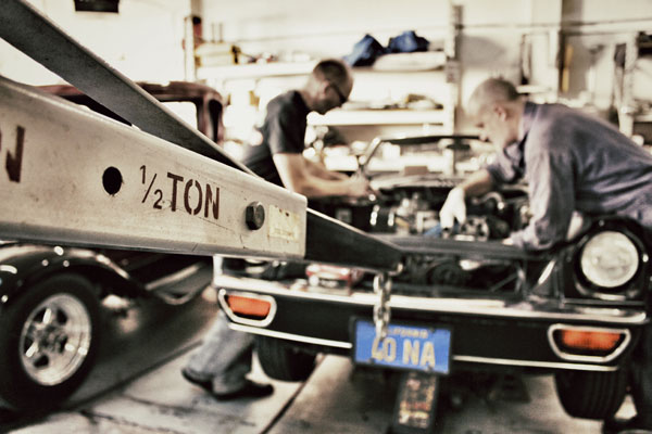 Colin Chapman of Lotus offered their brand new Type 907 engine