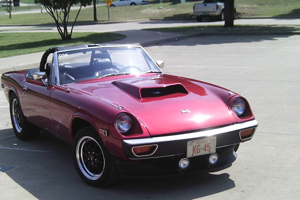 Galen Hazen's Chevy V8 powered 1974 Jensen Healey