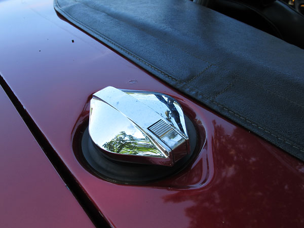 Jensen Healey fuel filler cap.