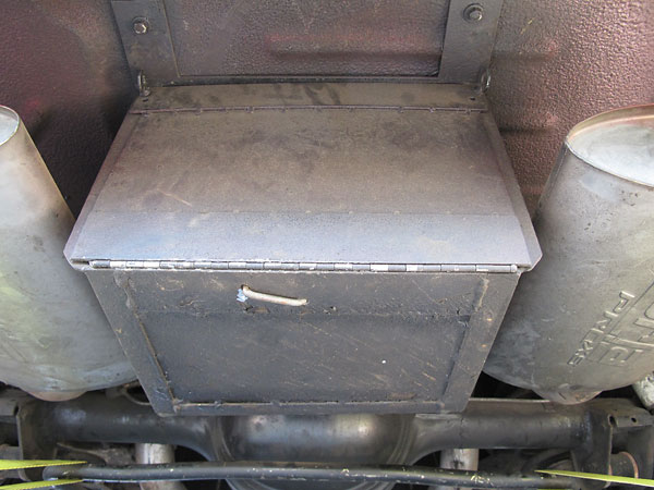 Battery box.