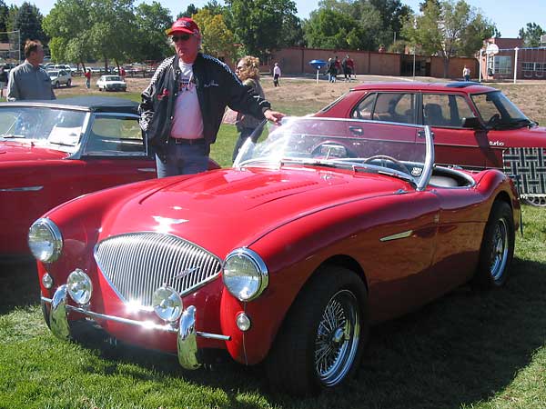 Howard Macken's 1954 Austin Healey 100 with Chevy 327 V8 Engine