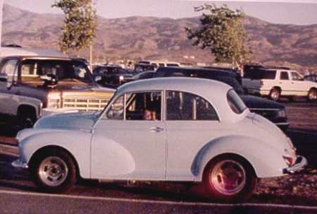 Morris Minor race car