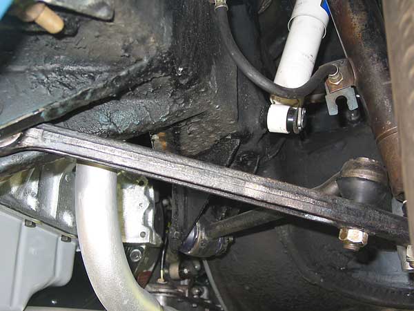 horizontal coil spring... hidden!