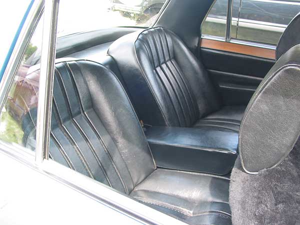 Rover rear bucket seats