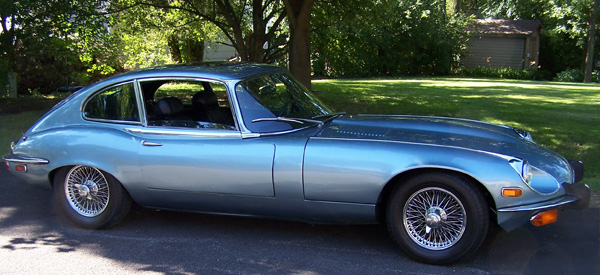 Merv Hagen's 1973 Jaguar Series III E-Type with Ford Windsor V8 (351cid)