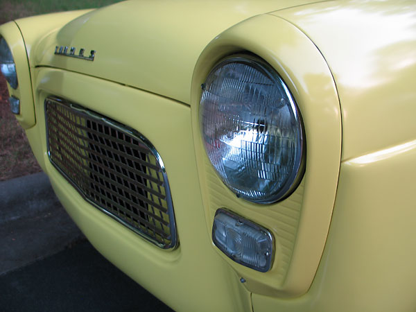 Ford Thames headlight trim.