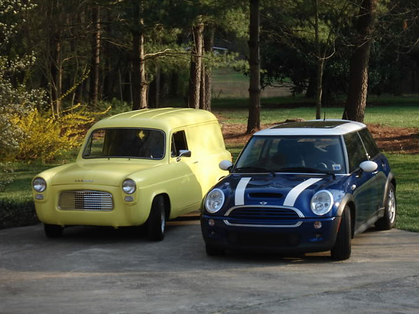 BMW mechanicals combined with something wonderfully British.