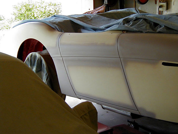 Healey body panel alignment