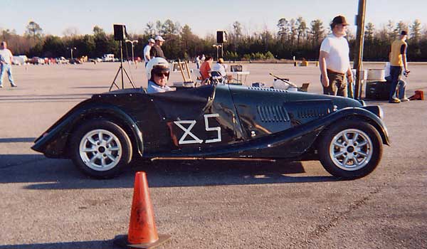 Richard Lipsky's 1962 Morgan racecar with 4.6L Rover V8