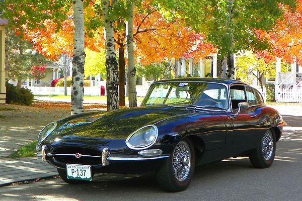 Robert Bennett's 1967 Jaguar Series I E-Type with Ford 302 V8