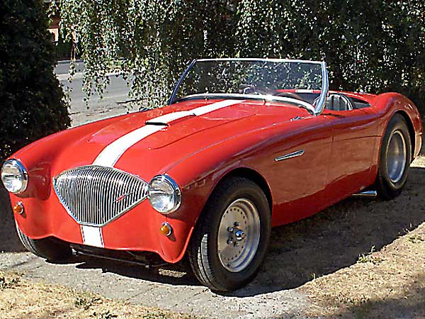 Austin Healey fiberglass hood