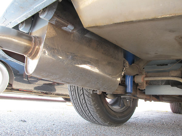 Borla stainless steel mufflers.