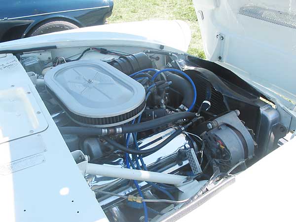 1965 Sunbeam Tiger - alternator and air cleaner
