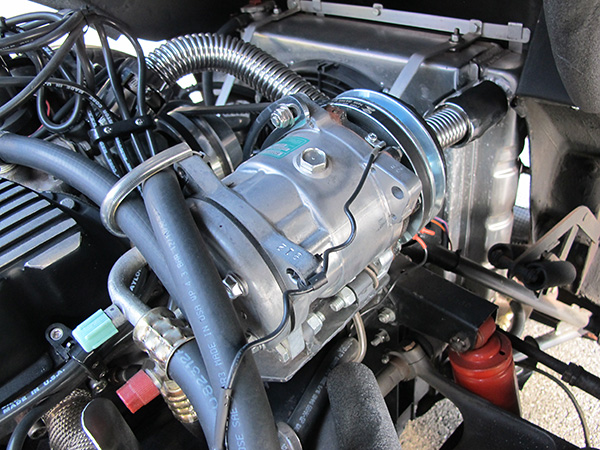 Sanden air conditioner compressor.