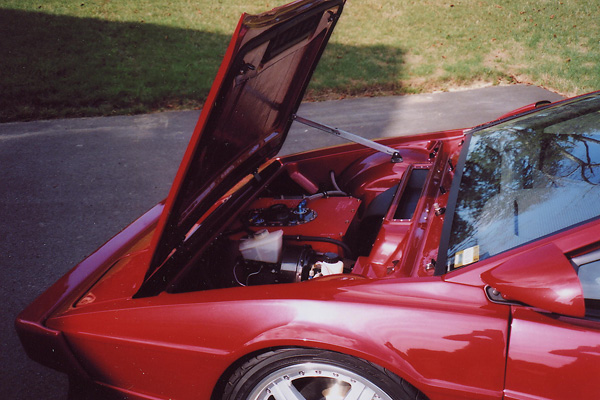 A racing fuel cell provides a substantial safety enhancement.