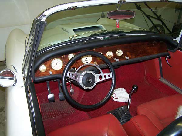 Sunbeam Tiger dashboard