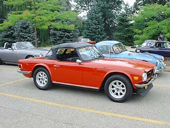 Chris Trace's TR6