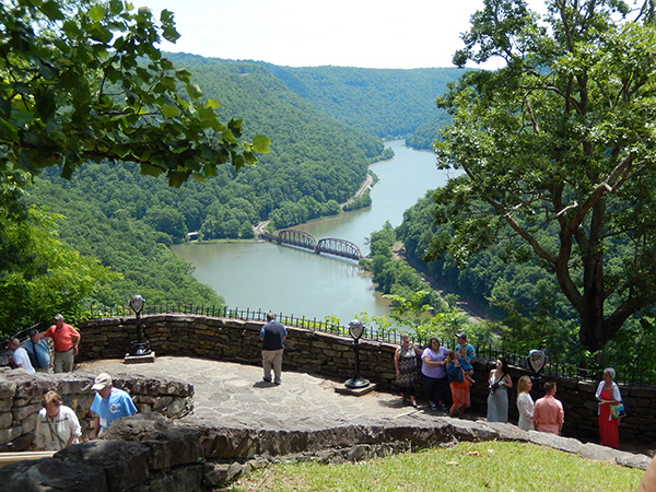 British V8 2017 Participants Visit Hawks Nest State Park