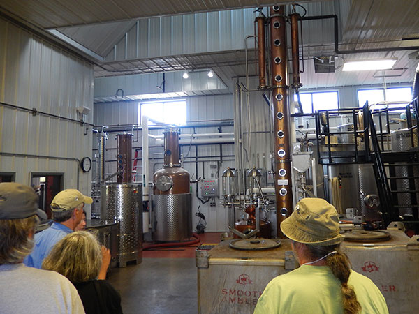 British V8 2017 Participants Visit Smooth Ambler Distillery