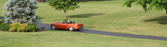 1974 MGB V6 with 3.4L V6 Crate Motor (owner: Bill Guzman), photo: Greg Myer, copyright 2006 / all rights reserved.