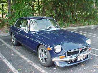 Jim Stuart's MGB GT V-8