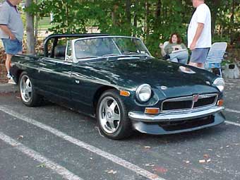 Kurt Schley's MGB V8