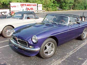 Steve Carrick's MGB with Ford V-8