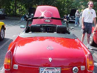 Bill Jacobson's MGB V-8