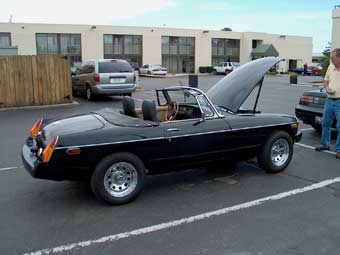 Dennis Williams' MGB (Rover 3.9)