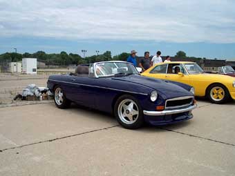 Steve Carrick's MGB / Ford 302 V8