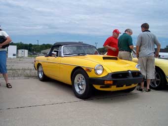 Bill Wheat's MGB / Chevy V8