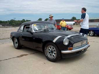 Peter Smith's MGB / Rover 3.5 V8