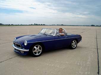 Mikel Moor's MGB / Buick 300 V8