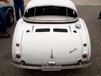 Richard Wright's Austin Healey - rear