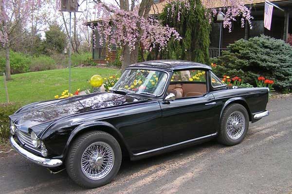 Triumph TR4 surrey option hard-top