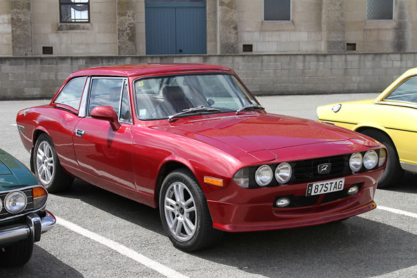 Dechromed and de-seamed hardtop.