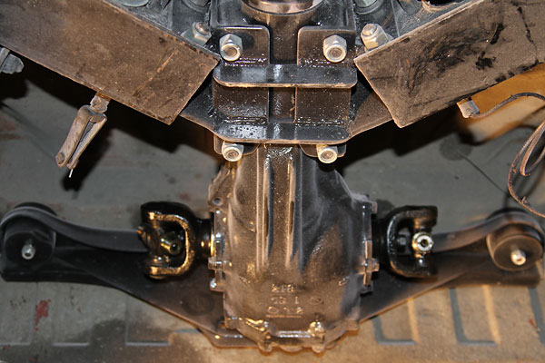 Nissan Sylvia R200 rear end, with limited slip differential.