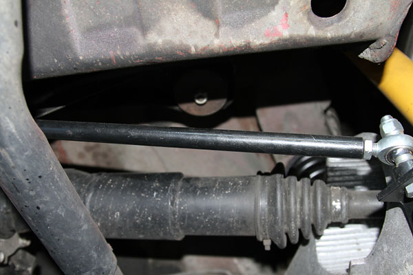 Monarch Stags control arms. Datsun halfshafts.