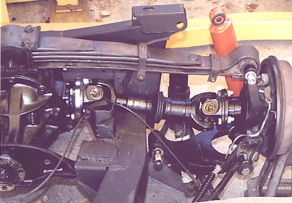 Triumph Spitfire rear suspension