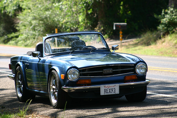 Triumph TR6 V8 project journal.