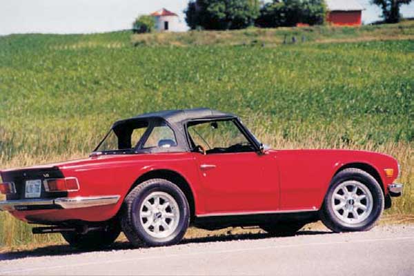 Christopher Trace's 1974.5 TR6 is Powered by a Ford 302 V8